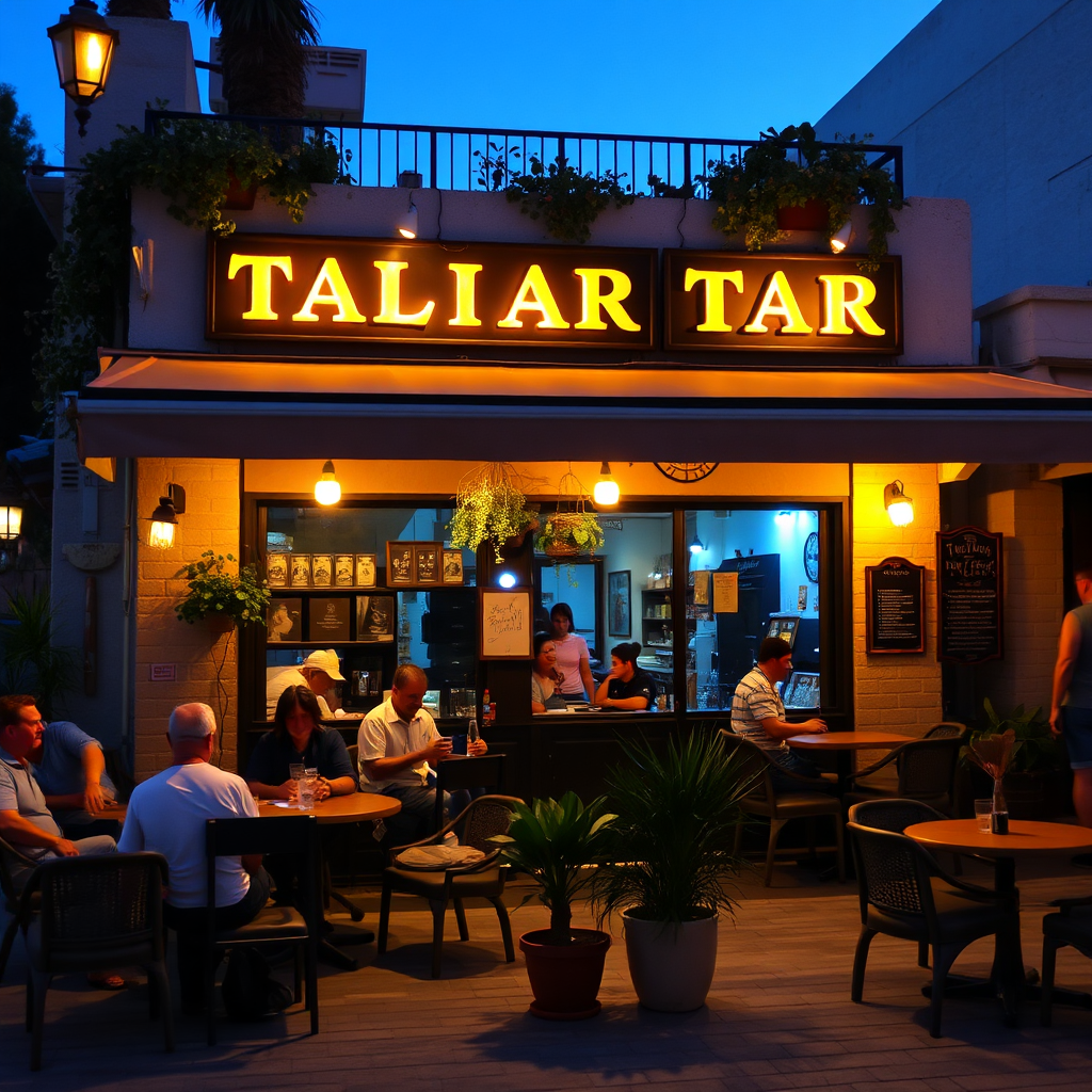 A lively local tavern in La Florida