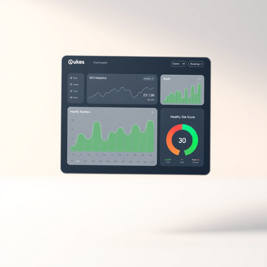 SEO Dashboard Analytics