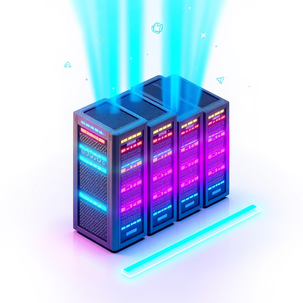 Cloud Hosting Illustration