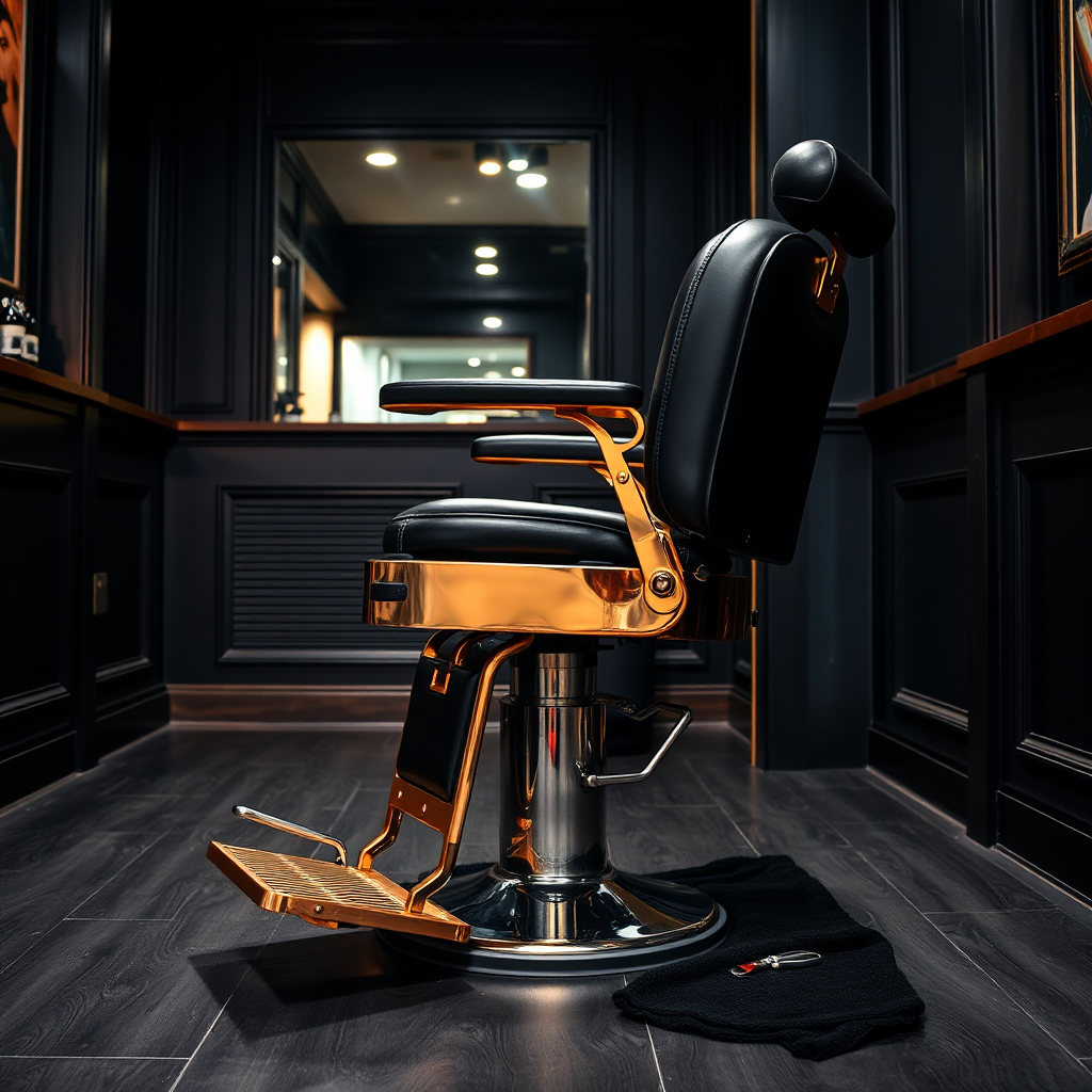 Modern barber chair