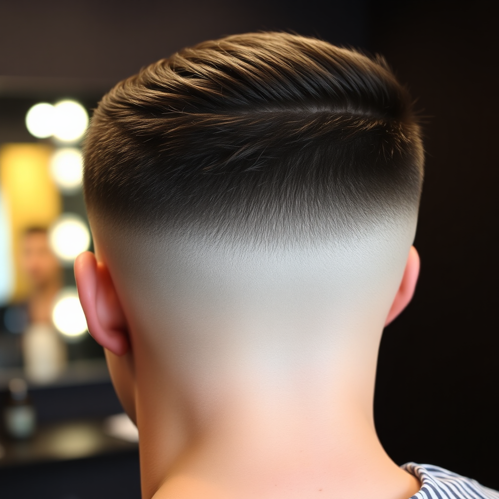 Skin fade cut