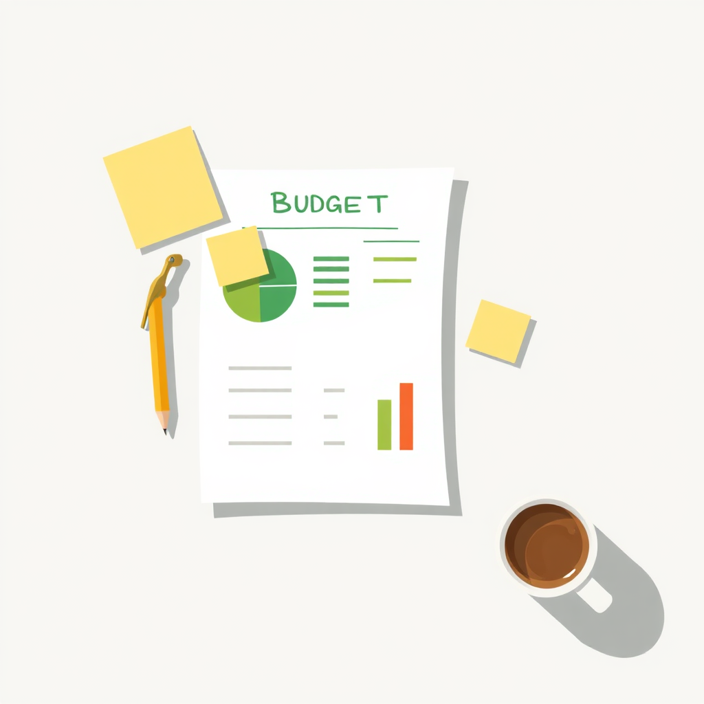 Illustration of budgeting process