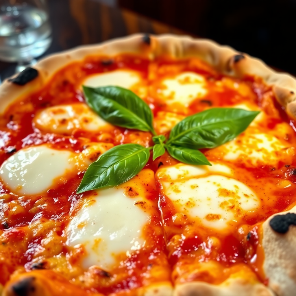 Margherita pizza