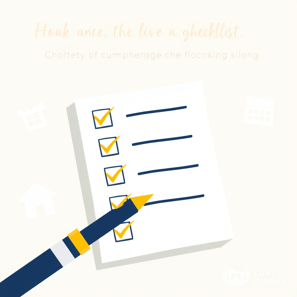 Checklist for housing stability