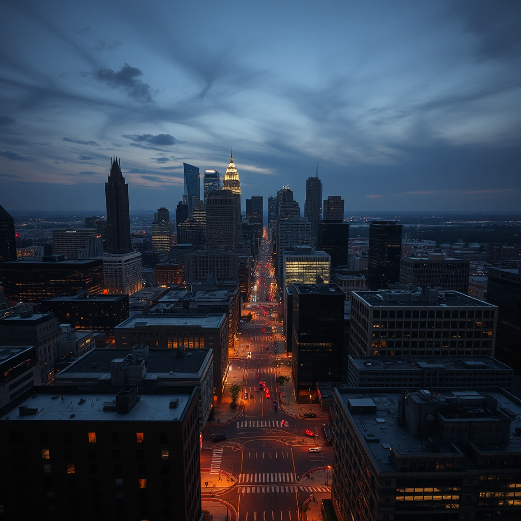 Downtown Minneapolis cityscape
