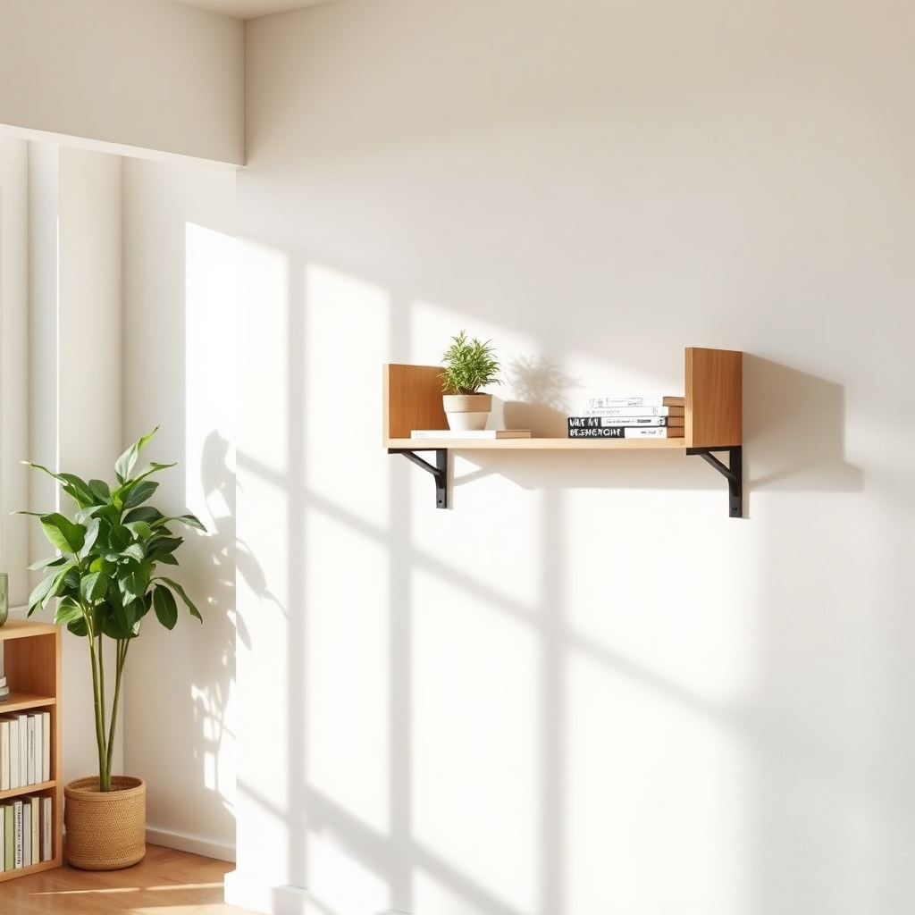 wall shelf install
