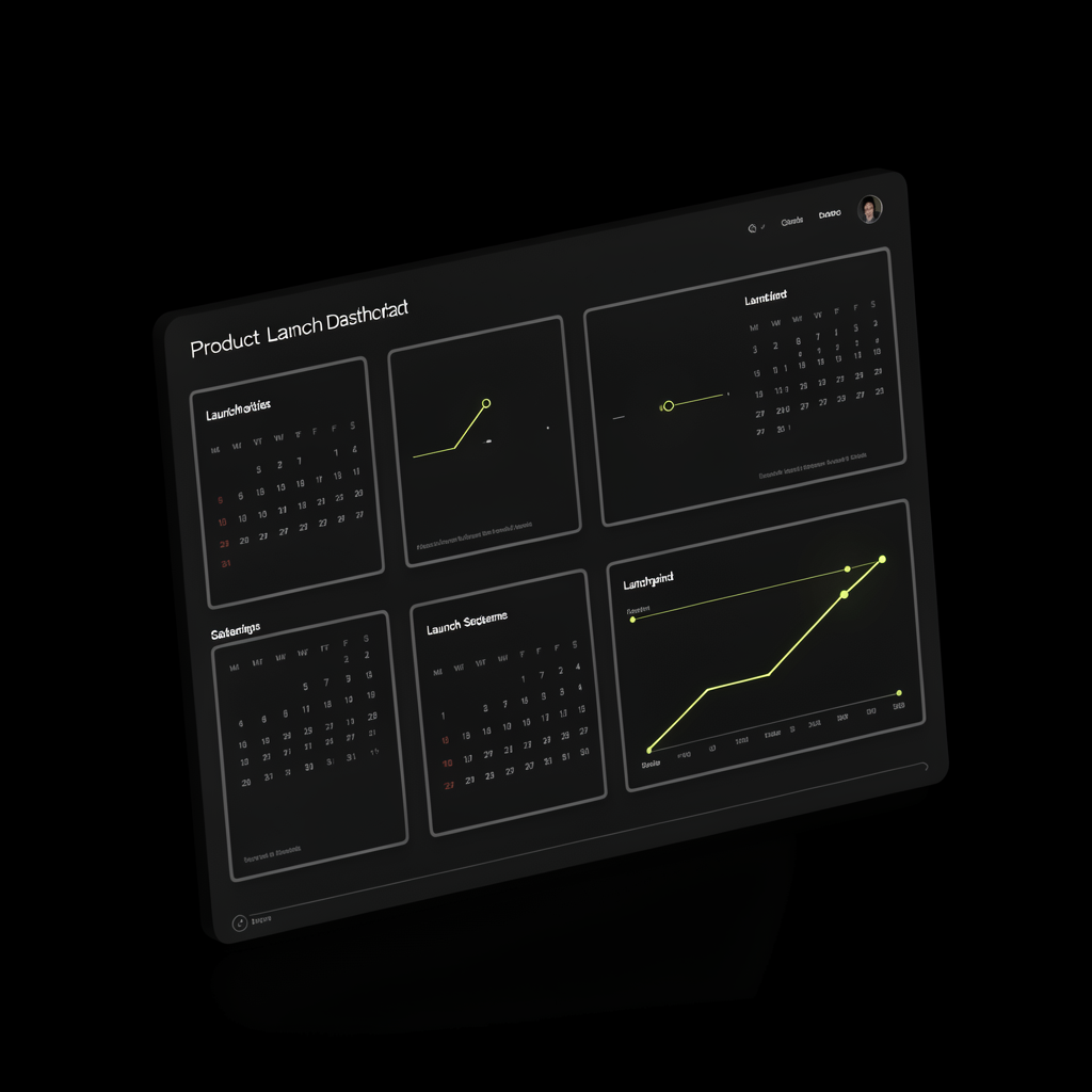 Launch planning interface