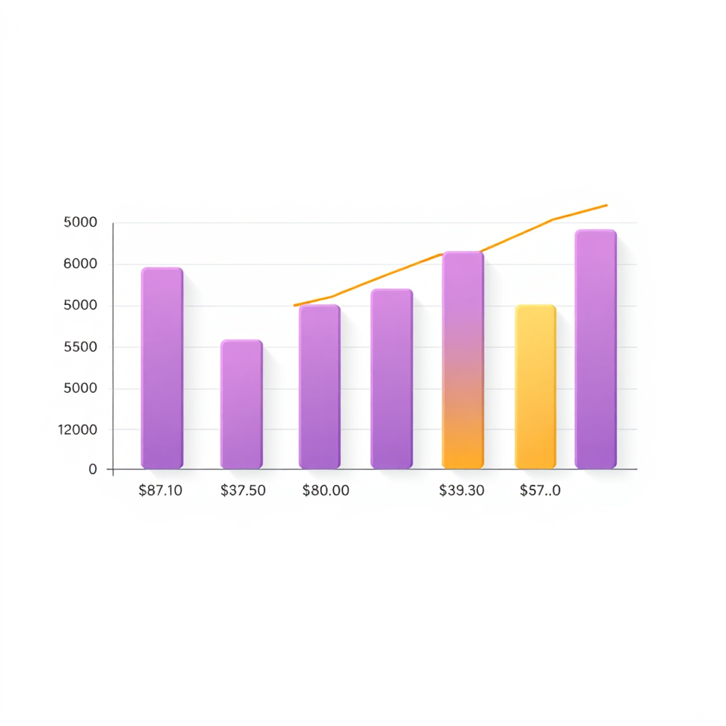 Sample market comparison chart