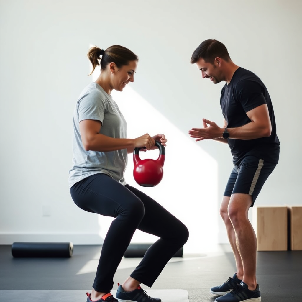 Guided movement session
