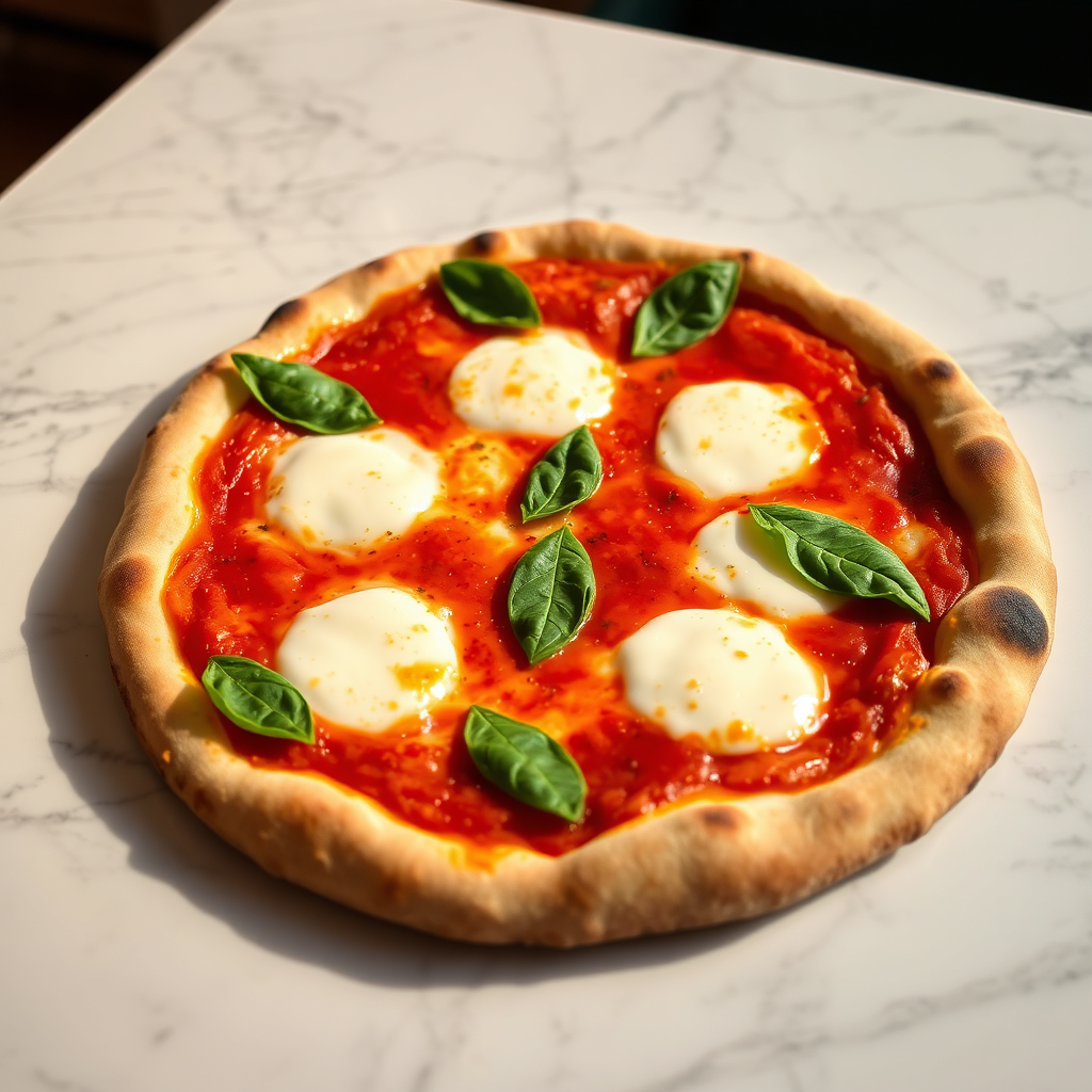 Margherita Brava pizza