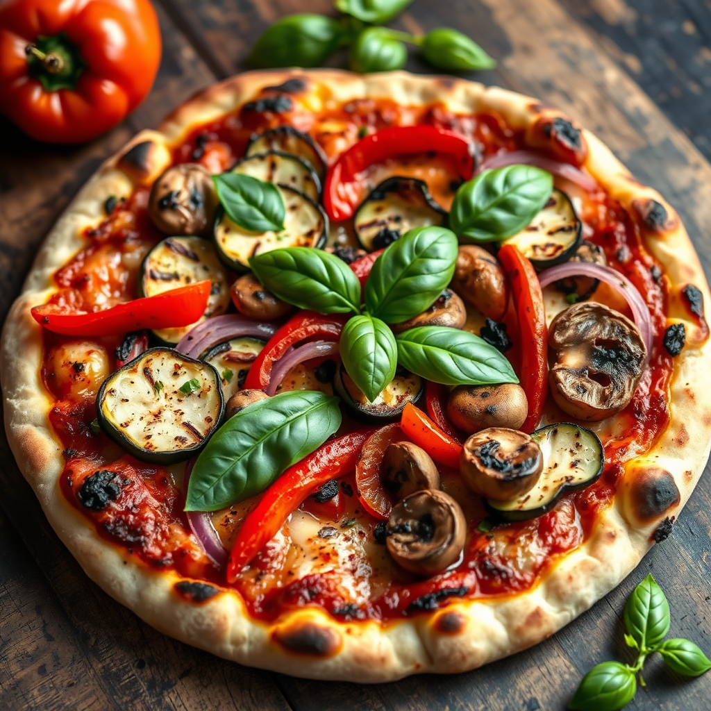 Southside Veggie pizza
