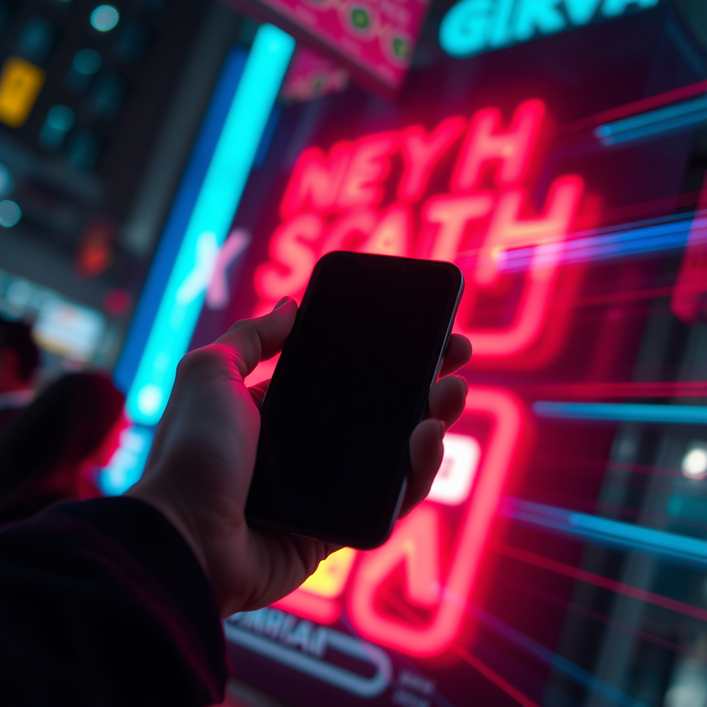 Neon social mood