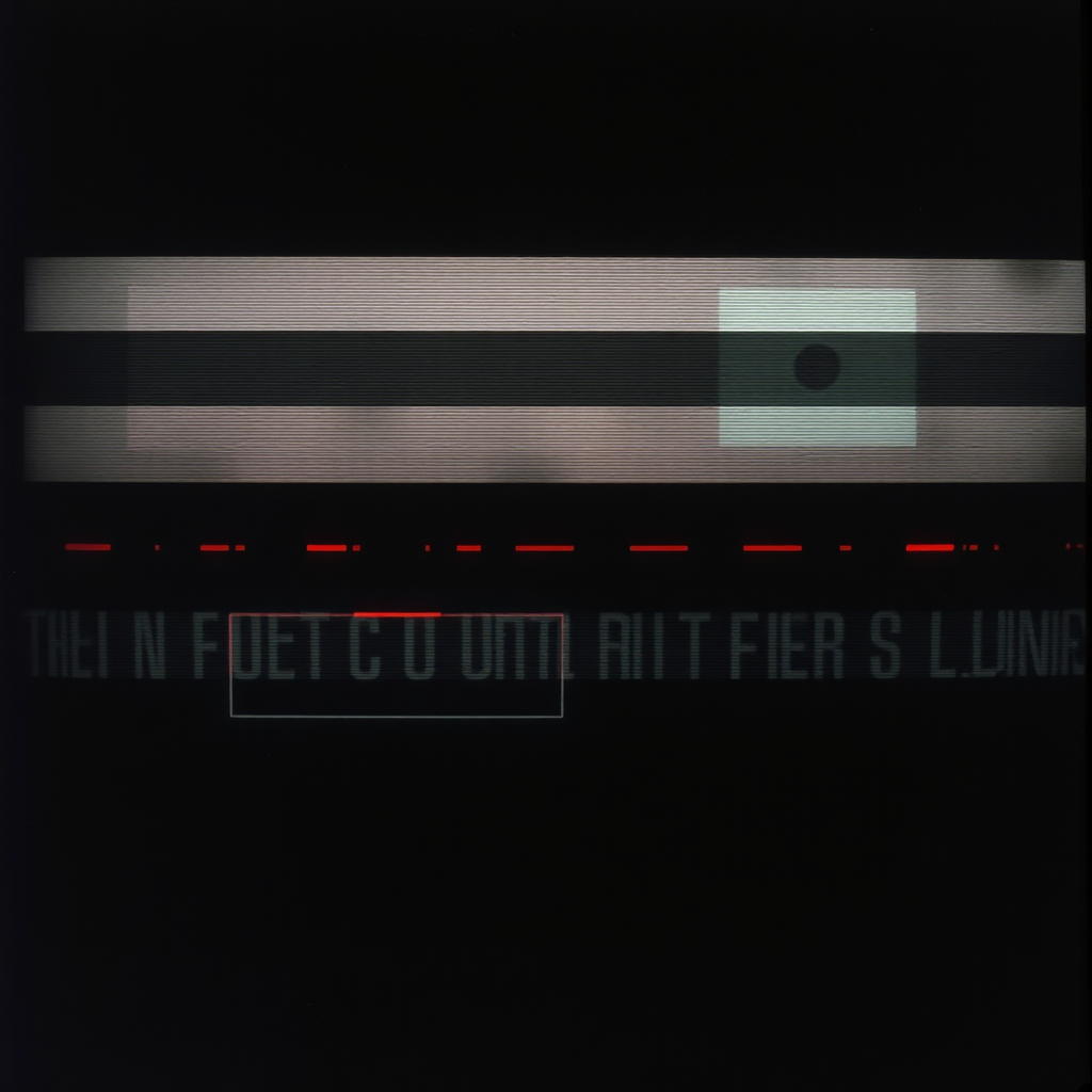 Analog static playback frame