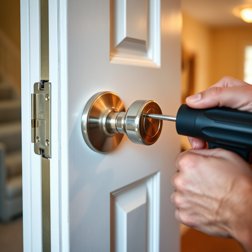 door hardware replace