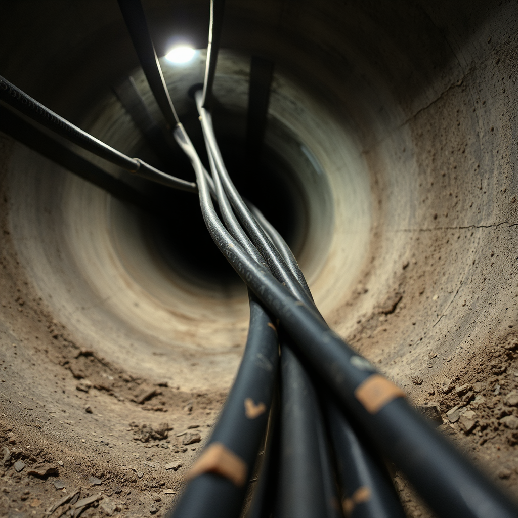 Underground cable pulling
