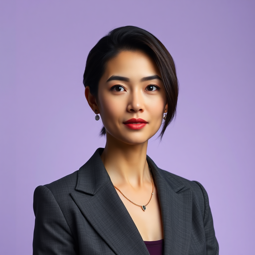 Fictional team member portrait