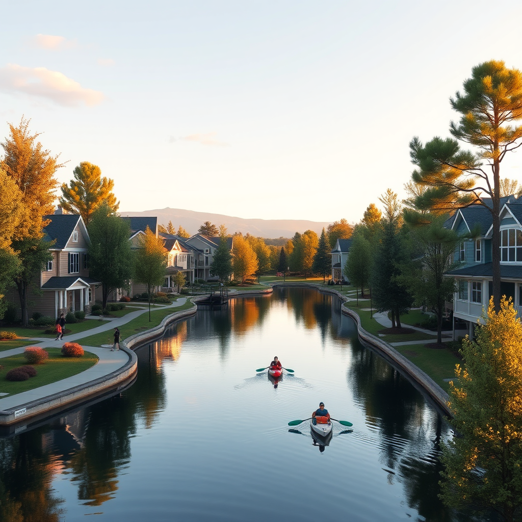 Fictional Lakewood Meadows neighborhood
