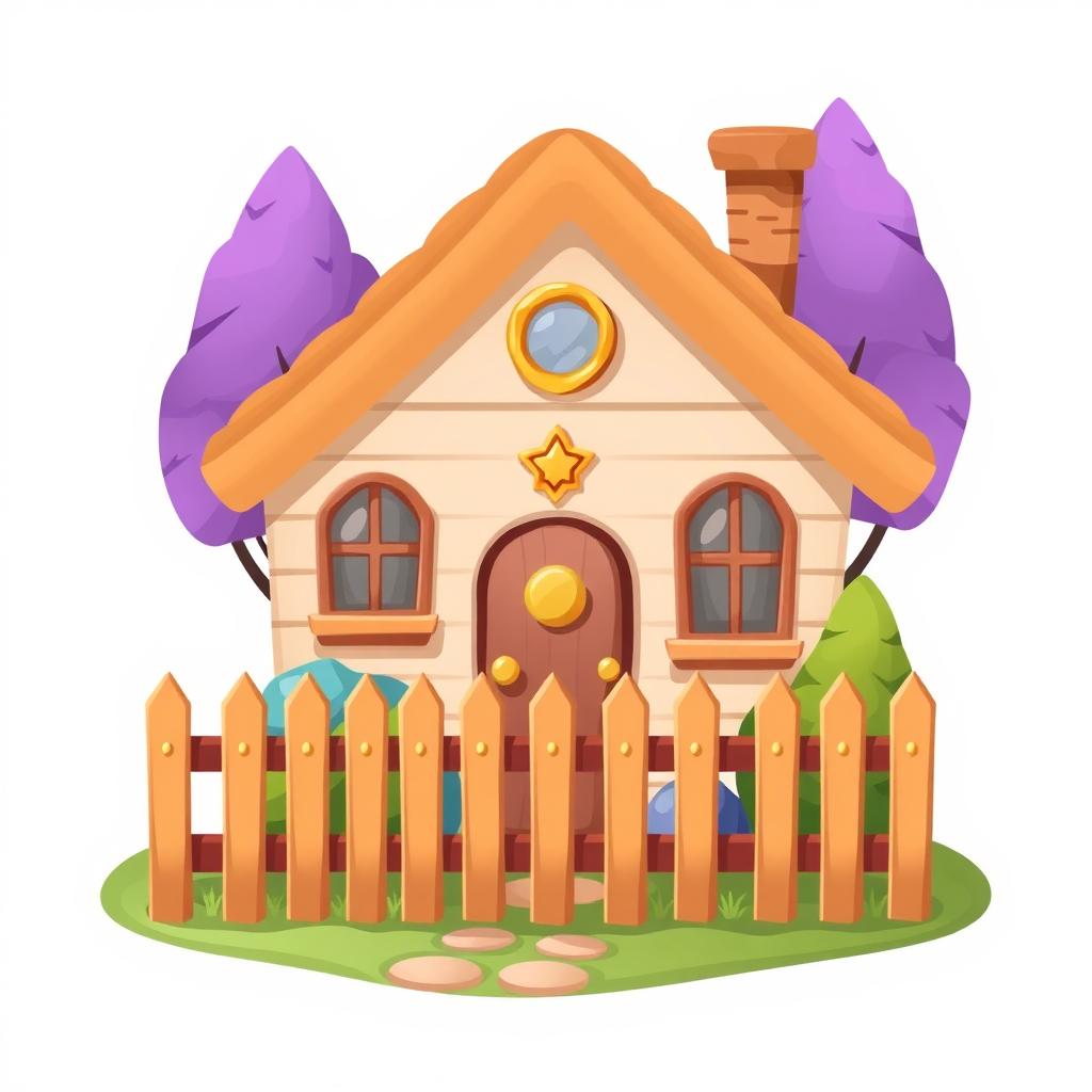 Cottage neighborhood icon