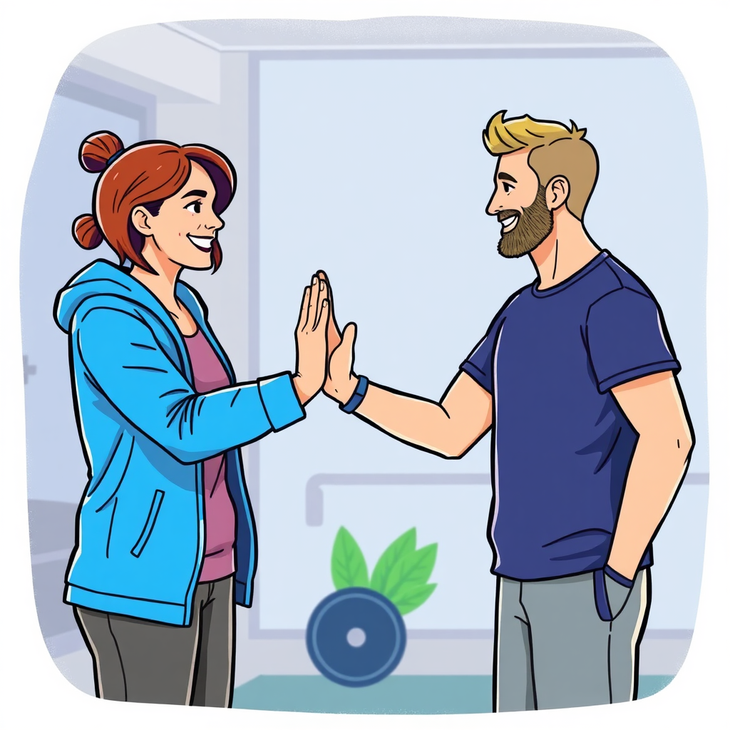 Returning client with support