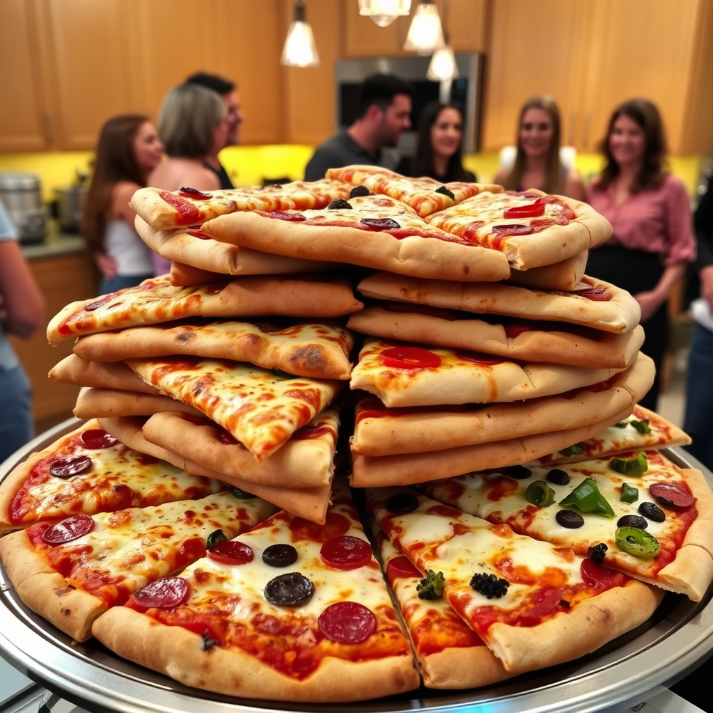 Pizza catering tray