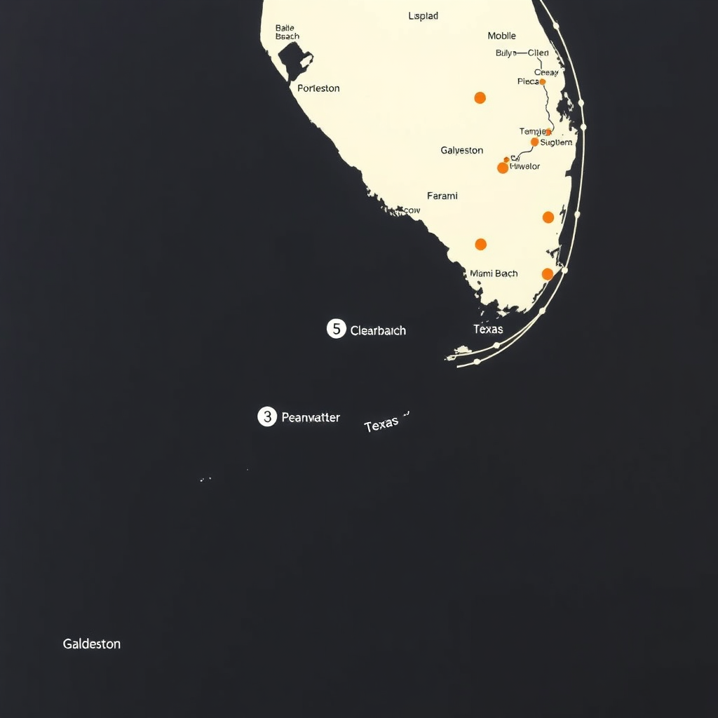 Coastal station mini-map