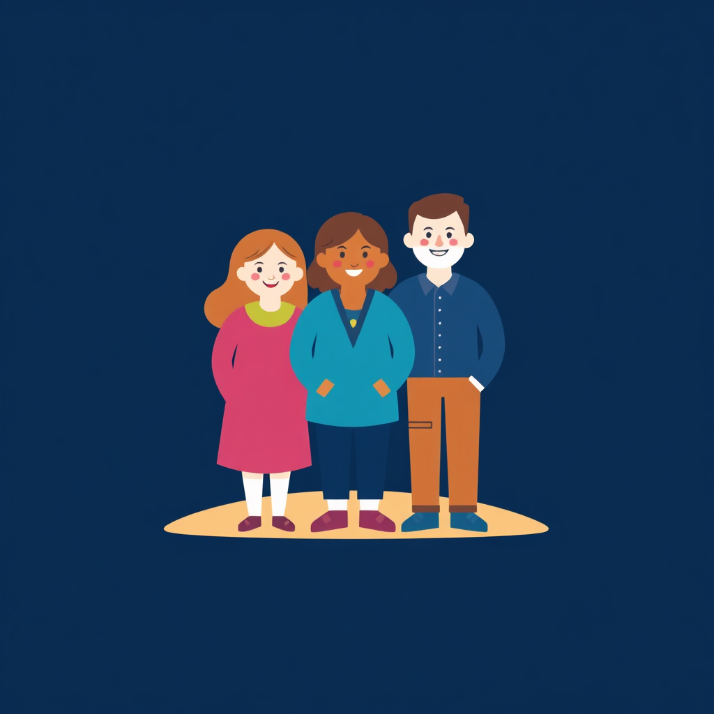 Neighbors together icon
