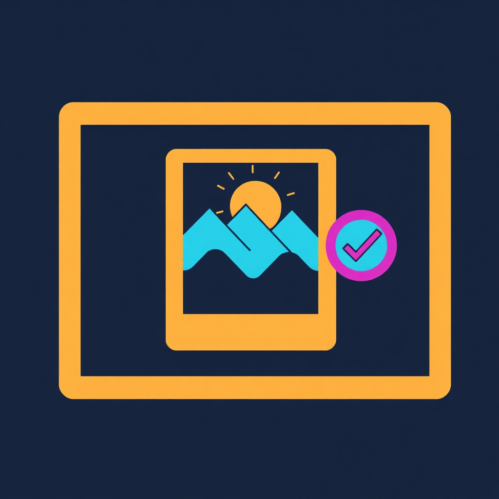 Accessible image icon