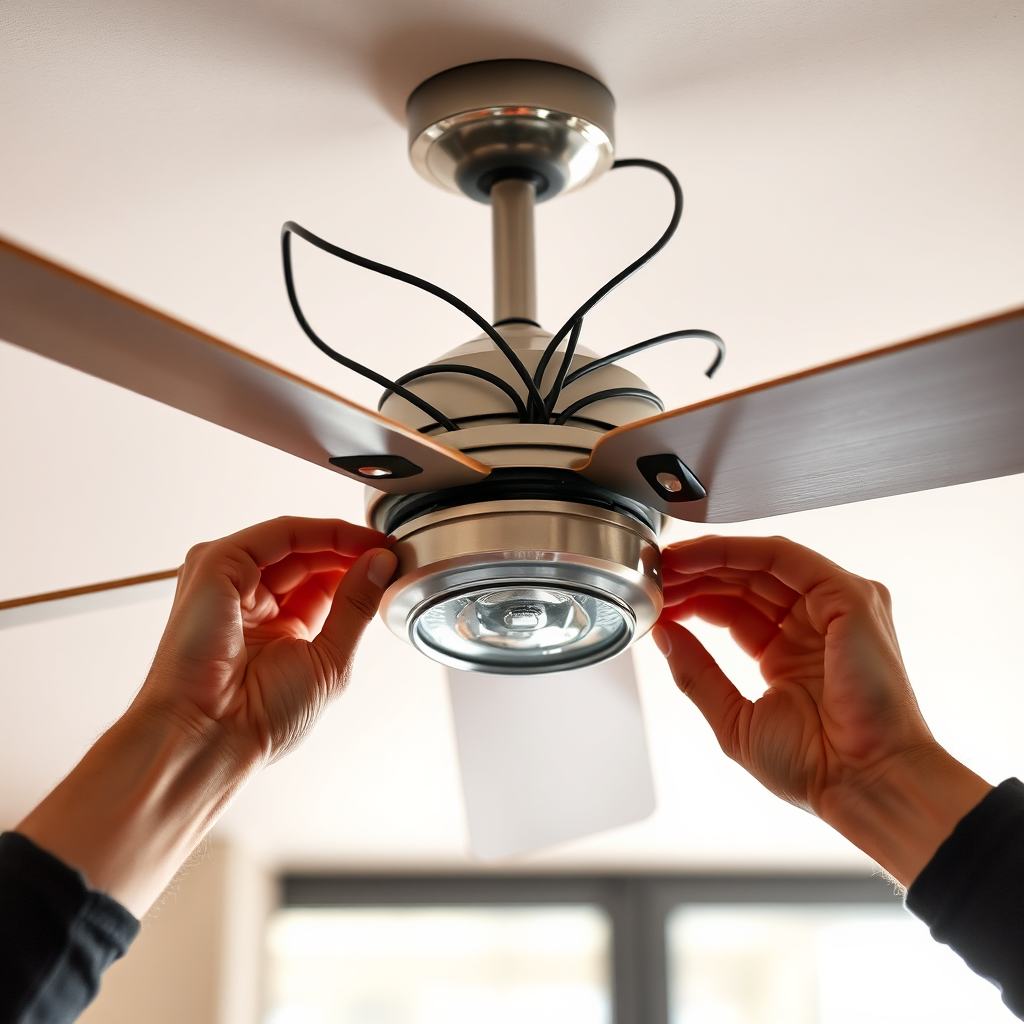 ceiling fan install
