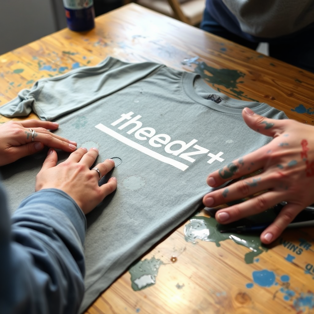 First shirt screenprinting