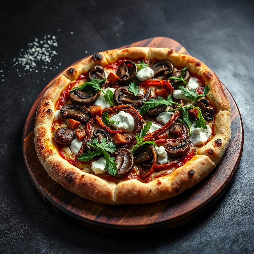 Seasonal special pizza