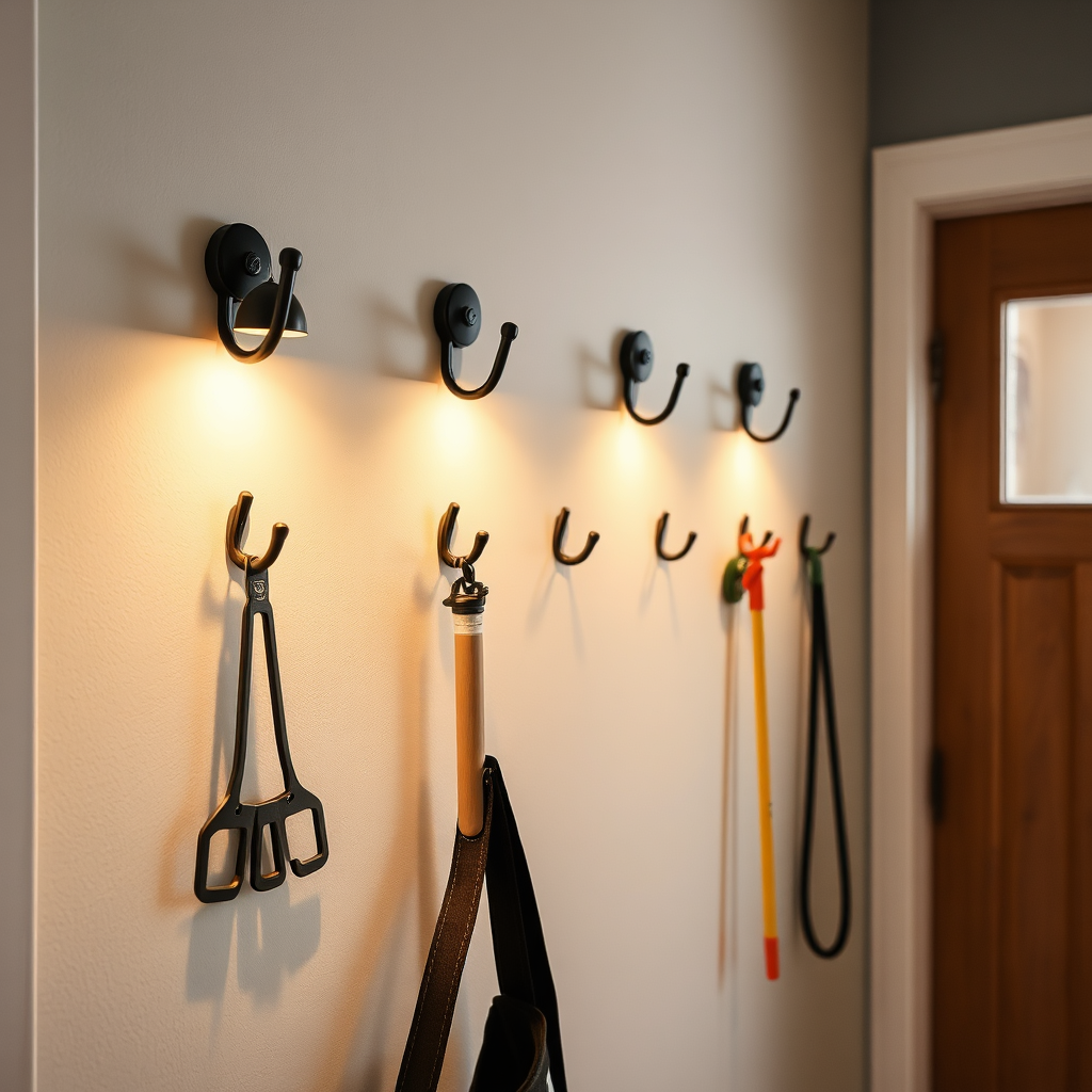 wall hook install