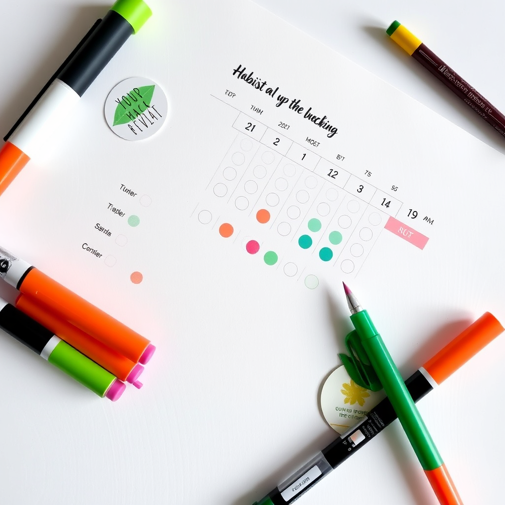 Completed habit tracker