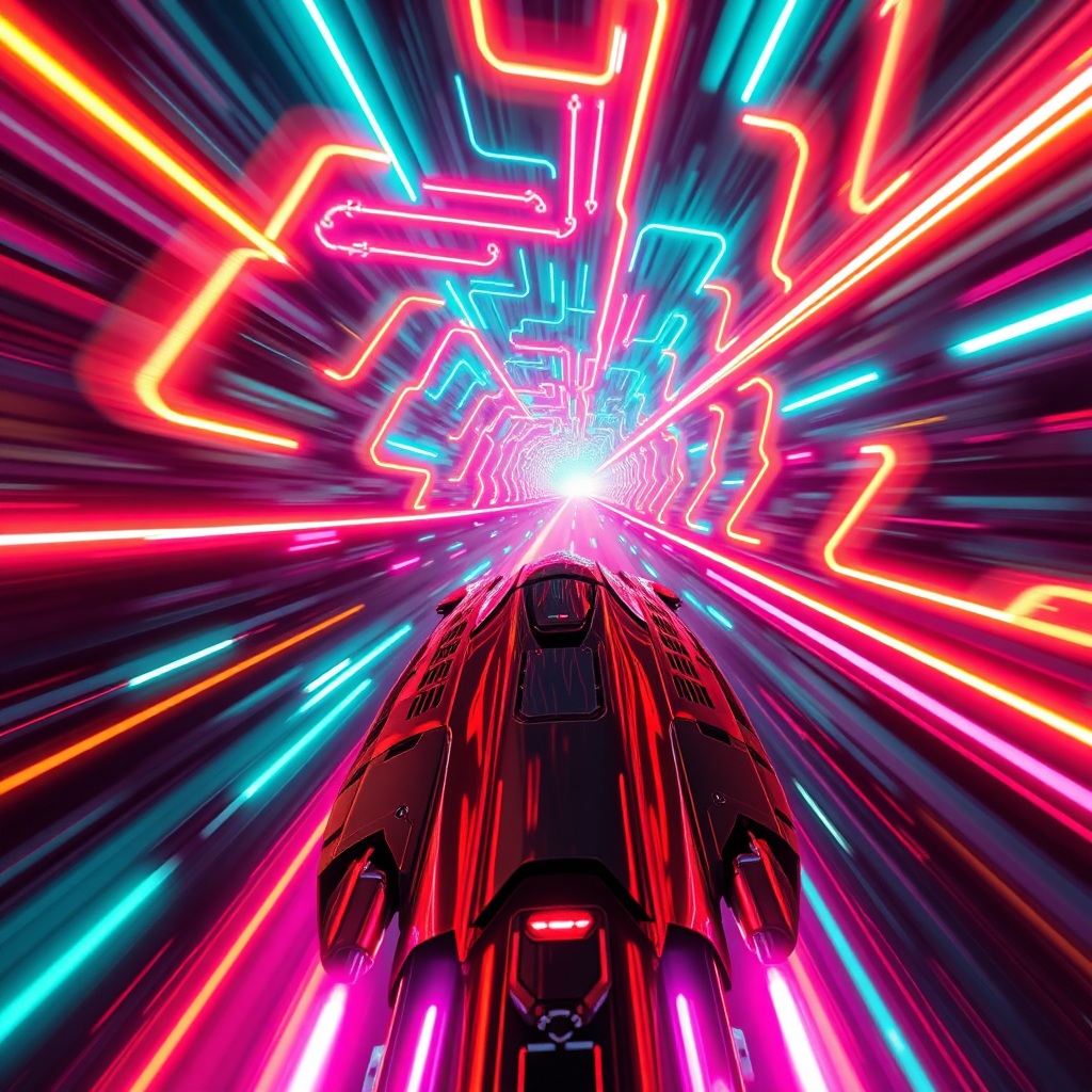 Neon Maze Rush
