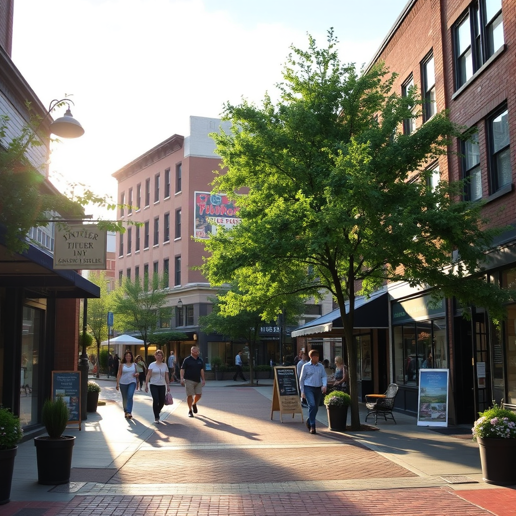 Sample trendy area