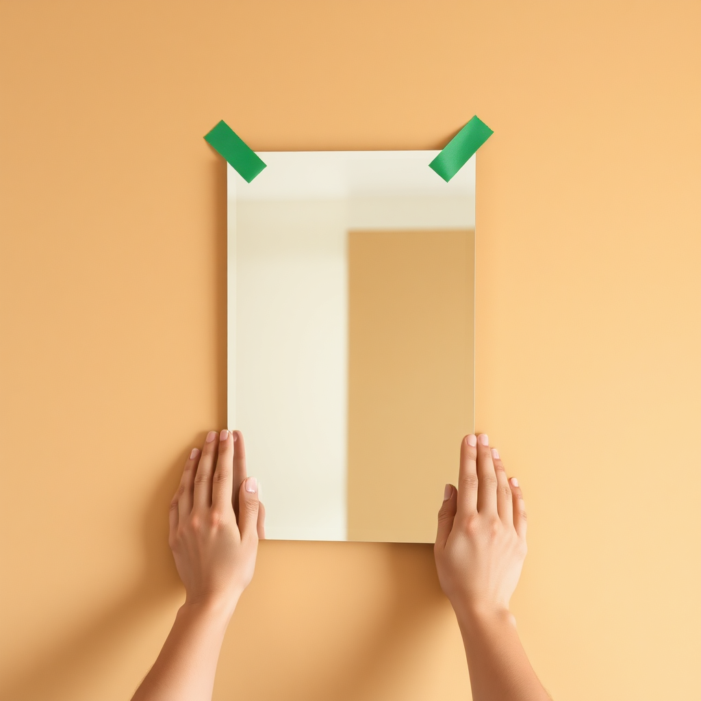 mirror hanging