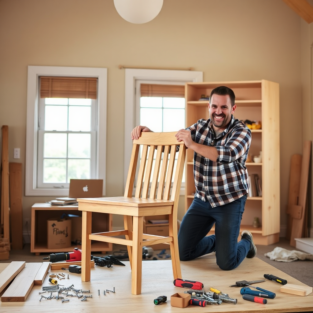 Furniture assembly demo