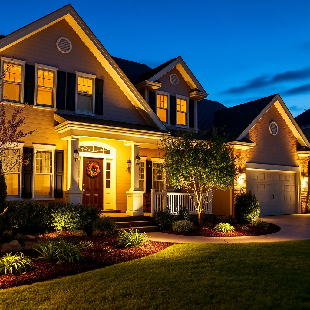 Beautifully lit home for 'How It Works'