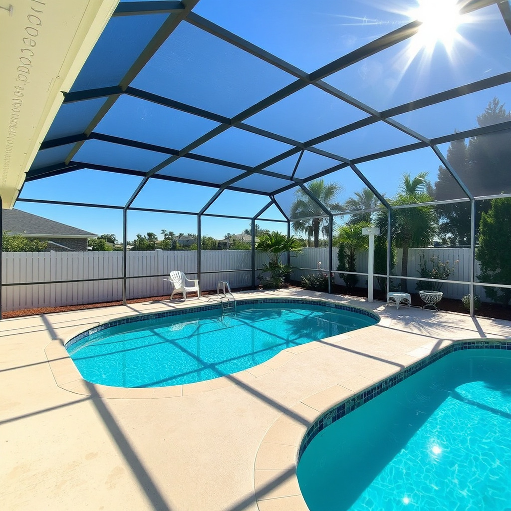 Screen Enclosures Cleaning