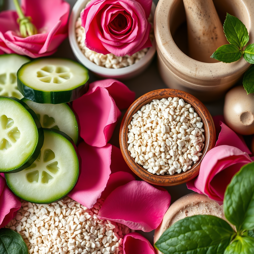 Natural skincare ingredients