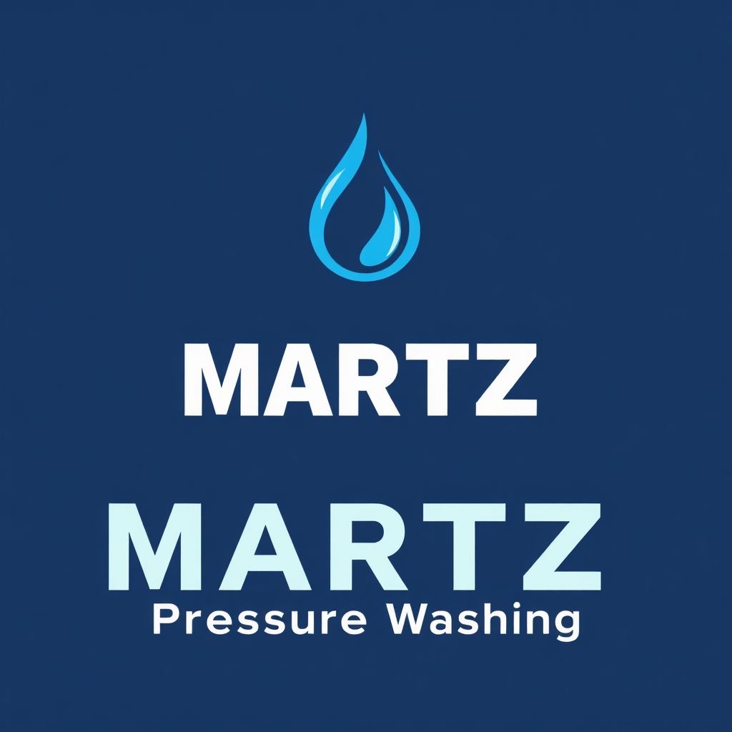 Martz Pressure Washing Logo