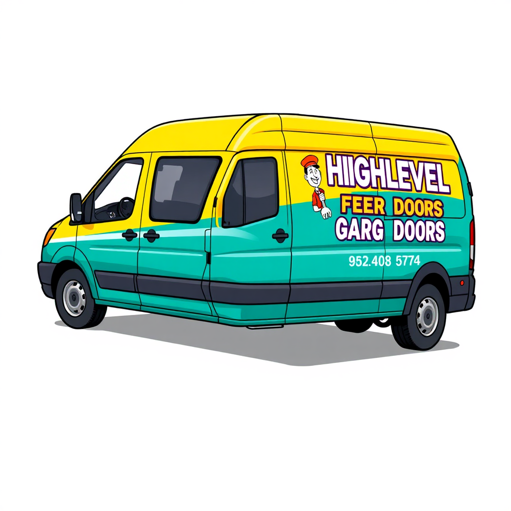 HighLevel Garage Doors Service Van