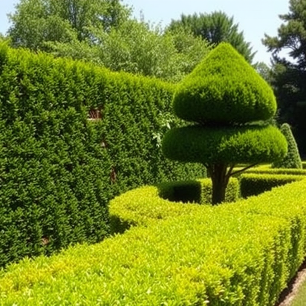 Ornamental tree shaping
