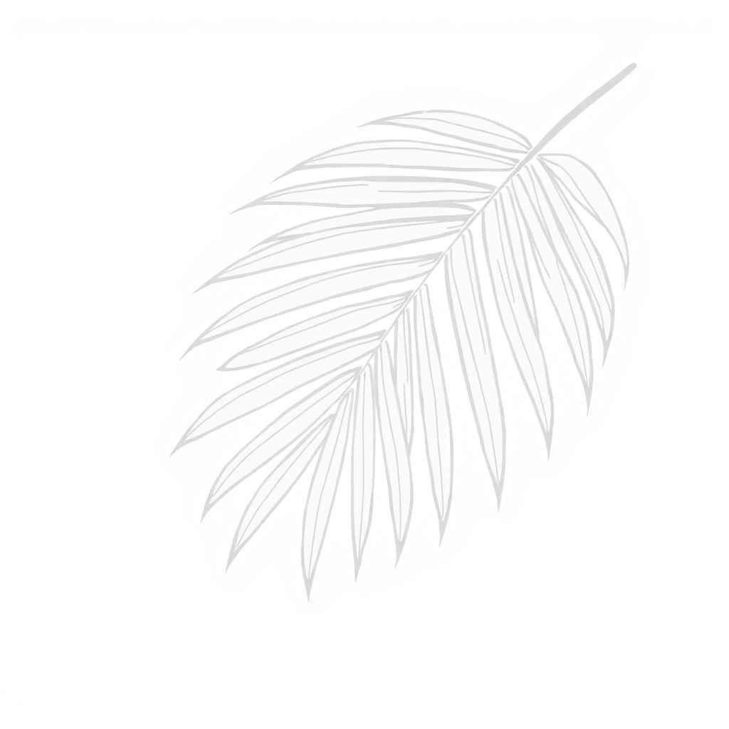 Palm leaf background graphic