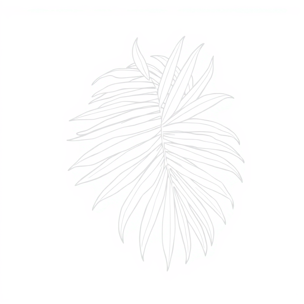 Palm leaf background graphic