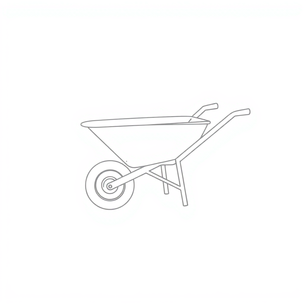 Wheelbarrow background graphic