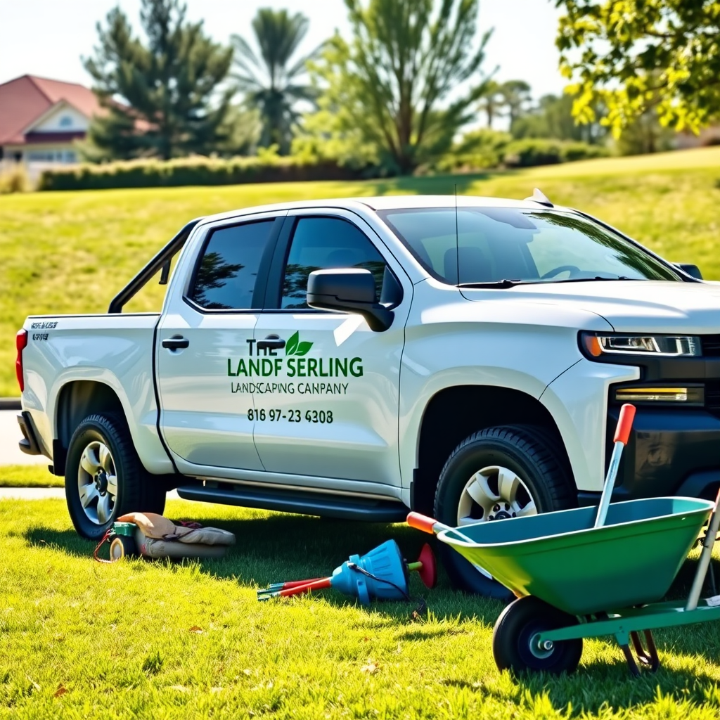 Landscaping Truck