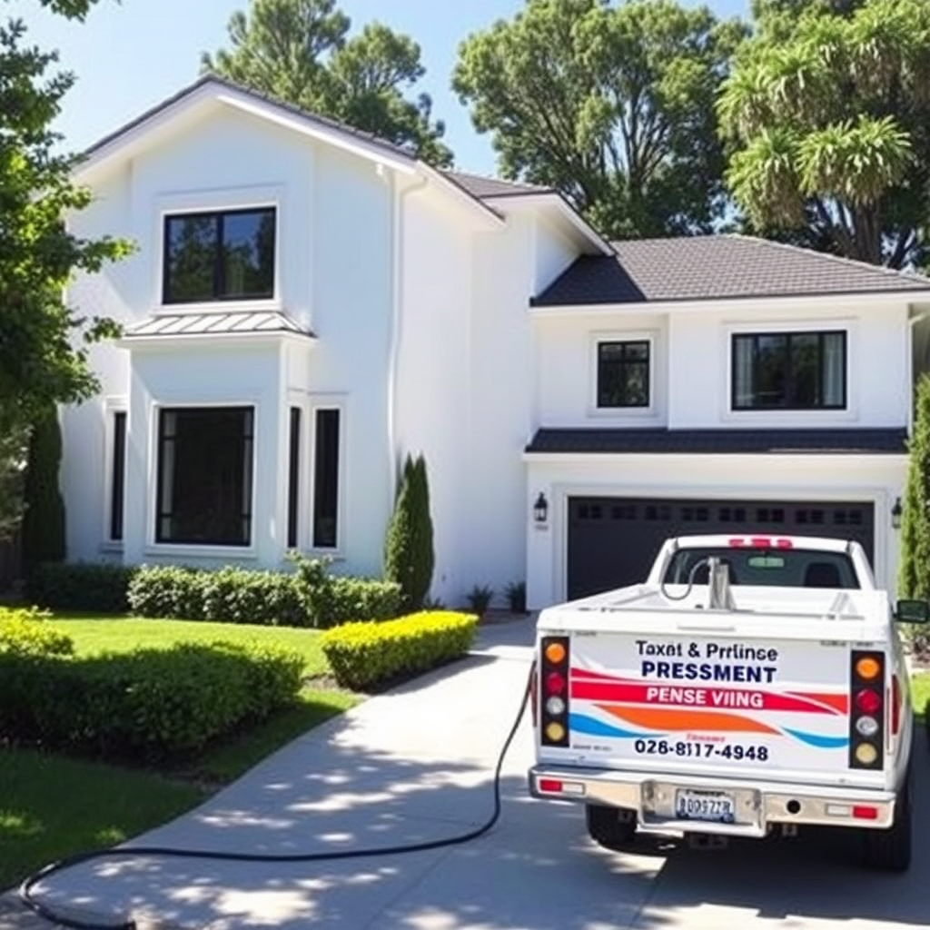 Sparkling clean modern house