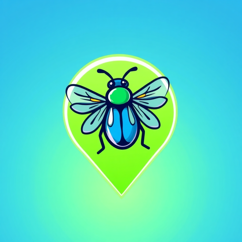 Firefly map pin