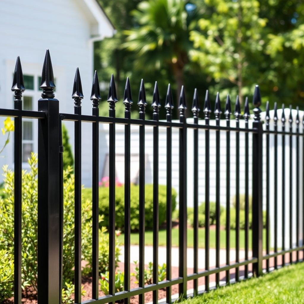 Aluminum Fence Installation