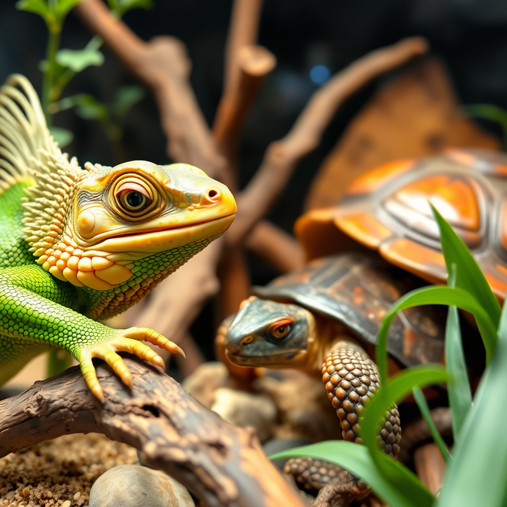 Reptile and amphibian enrichment